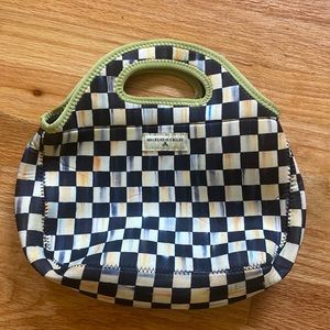 NWOT Mackenzie Childs Courtly Check lunchbox